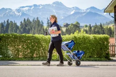 Quickmail Zustellerin