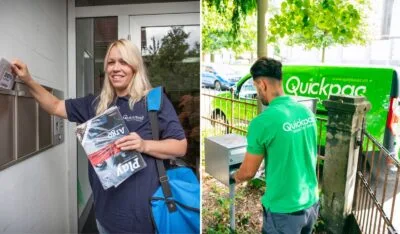 Zustellung Quickmail Quickpac