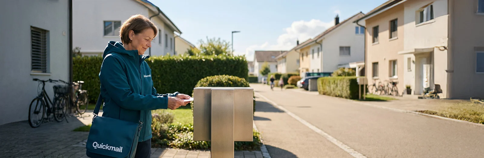 Quickmail – persönlich für die Menschen in der Schweiz unterwegs